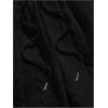 image:imageFloerns Mens 2 Piece Outfits Cable Knit Letter Patched Crewneck Tee and Shorts SetsBlack