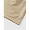 image:imageFloerns Mens Summer Letter Graphic Print Shorts Drawstring Elastic Waist Casual Track ShortsKhaki