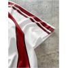 image:imageFloerns Mens Y2k Graphic Short Sleeve Shirts Striped Collared Streetwear Golf ShirtsWhite