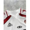image:imageFloerns Mens Y2k Graphic Short Sleeve Shirts Striped Collared Streetwear Golf ShirtsWhite