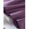 image:imageFloerns Womens 2 Piece Pajama Sets Satin Sleeveless V Neck Cami Top and Shorts Pj SetsPurple