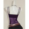 image:imageFloerns Womens 2 Piece Sheer Mesh Spaghetti Strap Y2k Cami Top with Lace BralettePurple