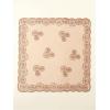 image:imageFloerns Womens Sequin Mesh Sheer Bandana Square Head Scarves Hair Wrap Neck Glitter Head ScarfBrown Sheer