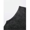 image:imageFloerns Mens Eye Graphic Crew Neck Tank Top Sleeveless Punk Casual Shirt TopsBlack Multi