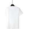 image:imageFloerns Mens Hawaiian Summer Beach Vacation Causal T Shirts Ombre Tropical Print Crewneck Short Sleeve Tee Shirts TopsWhite Ivory