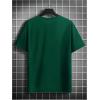 image:imageFloerns Mens Summer Christian Cross Graphic Print Short Sleeve Jesus T Shirts Crewneck Tee TopsDark Green