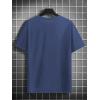 image:imageFloerns Mens Summer Christian Cross Graphic Print Short Sleeve Jesus T Shirts Crewneck Tee TopsDusty Blue