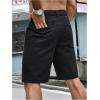 image:imageFloerns Mens Y2k Graphic Print Bermuda Jorts Grunge Distressed Denim Jean ShortsBlack