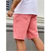image:imageFloerns Mens Y2k Graphic Print Bermuda Jorts Grunge Distressed Denim Jean ShortsPink