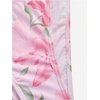 image:imageFloerns Womens 2 Piece Swimsuits Floral Ruched Halter Bikini Tie Side Bathing SuitPink
