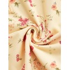 image:imageFloerns Womens Floral Print Cap Sleeve Dress Square Neck Tie Front Summer A Line Cute Mini DressesYellow