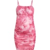 image:imageFloerns Womens Maternity Floral Print Tie Shoulder Stretch Cami Slip DressHot Pink