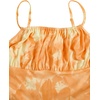 image:imageFloerns Womens Maternity Floral Print Tie Shoulder Stretch Cami Slip DressLight Yellow