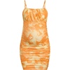 image:imageFloerns Womens Maternity Floral Print Tie Shoulder Stretch Cami Slip DressLight Yellow