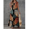 image:imageFloerns Womens Sleeveless Floral Tank Dress Crew Neck Beach Tunic Tank DressesBlack Multi