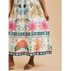 image:imageFloerns Womens Summer Boho Spaghetti Strap Maxi Dresses Shirred Beach Dress Flowy SundressWhite