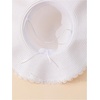 image:imageFloerns Womens Summer Bow Tie Straw Hats Wide Brim Foldable Sun Protection Floppy Beach HatWhite