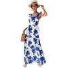 Blue and White
