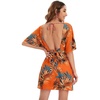 Orange Floral