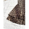 image:imageFloerns Womens Cute Summer Halter Neck Floral Leopard Print Short SundressBrown Multi