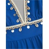 image:imageFloerns Womens Plus Size Halter Maxi Dress Sleeveless Tiered Ruffle Flowy Summer Spring Beach Vacation DressesRoyal Blue