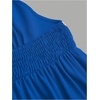 image:imageFloerns Womens Plus Size Halter Maxi Dress Sleeveless Tiered Ruffle Flowy Summer Spring Beach Vacation DressesRoyal Blue