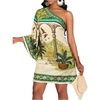Cream Green Tropical