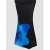 image:imageFloerns Womens Plus Size Elegant Halter Maxi Dress Draped Cowl Neck Fishtail Backless Bodycon Party Cocktail Long DressesOcean Blue