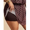 image:imageFloerns Womens Plus Size Polka Dots Halter Dress Tie Backless A Line Going Out DressesBrown