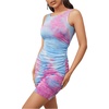 image:imageFloerns Womens Casual Solid Sleeveless Stretchy Short Bodycon Tank DressMulti