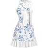 Blue and White