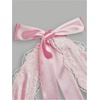 image:imageFloerns Womens Plus Size Satin Lace Trim Halter Dress Sleeveless Birthday Wedding Guest A Line DressesLight Pink