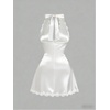 image:imageFloerns Womens Plus Size Satin Lace Trim Halter Dress Sleeveless Birthday Wedding Guest A Line DressesWhite