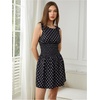 image:imageFloerns Womens Gingham A Line Dress Mini Checkered Elegant DressesBlack
