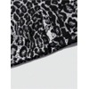 image:imageFloerns Womens Leopard Print Sleeveless Tube Top Club Dress Split Bodycon Mini DressBlack