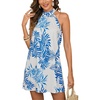 Lake Blue White Tropical