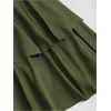 image:imageFloerns Womens Off The Shoulder Metal Floral Layered Hem Mini DressesDark Green