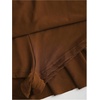image:imageFloerns Womens Off The Shoulder Metal Floral Layered Hem Mini DressesMocha Brown