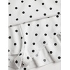 image:imageFloerns Womens Off The Shoulder Metal Floral Layered Hem Mini DressesWhite Polka Dots