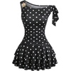 Black Polka Dots