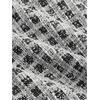 image:imageFloerns Womens Plaid Tweed Sleeveless Square Neck Elegant Work Mini DressBlack
