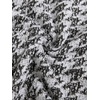 image:imageFloerns Womens Plaid Tweed Sleeveless Square Neck Elegant Work Mini DressBlack and White