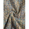 image:imageFloerns Womens Plaid Tweed Sleeveless Square Neck Elegant Work Mini DressOrange Multi