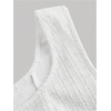 image:imageFloerns Womens Plaid Tweed Sleeveless Square Neck Elegant Work Mini DressWhite