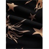 image:imageFloerns Womens Plus Size Vintage Graphic Mesh Long Birthday Goth DressesBlack and Gold