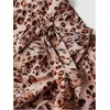 image:imageFloerns Womens Floral Halter Ruffle Tiered Cute Summer Mini DressLeopard Floral