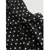 image:imageFloerns Womens Floral Halter Ruffle Tiered Cute Summer Mini DressPolka Black