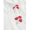 image:imageFloerns Womens Floral Halter Ruffle Tiered Cute Summer Mini DressWhite Floral