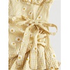 image:imageFloerns Womens Floral Halter Ruffle Tiered Cute Summer Mini DressYellow Daisy