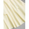 image:imageFloerns Womens Off The Shoulder Metal Floral Layered Hem Mini DressesApricot Solid